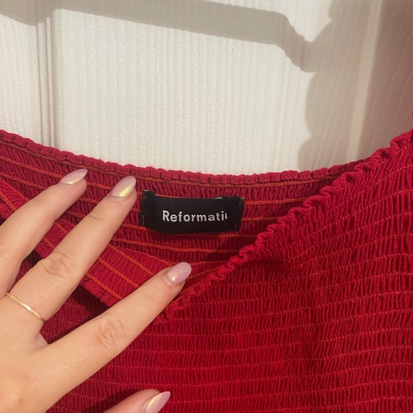 Reformation Rouched Top - Picture 5 of 6